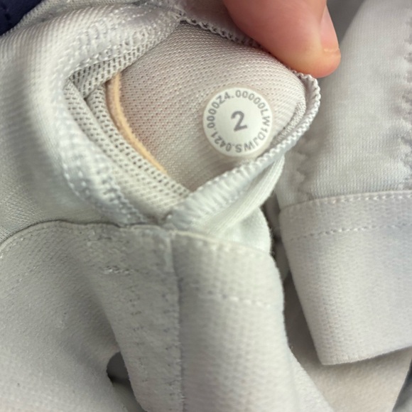 Lululemon Invigorate Training Tank Top Cropped Flux Blue Size 2 - Picture 6 of 8